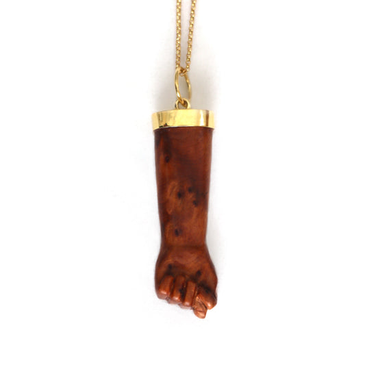 Thuya Wood Fig Pendant