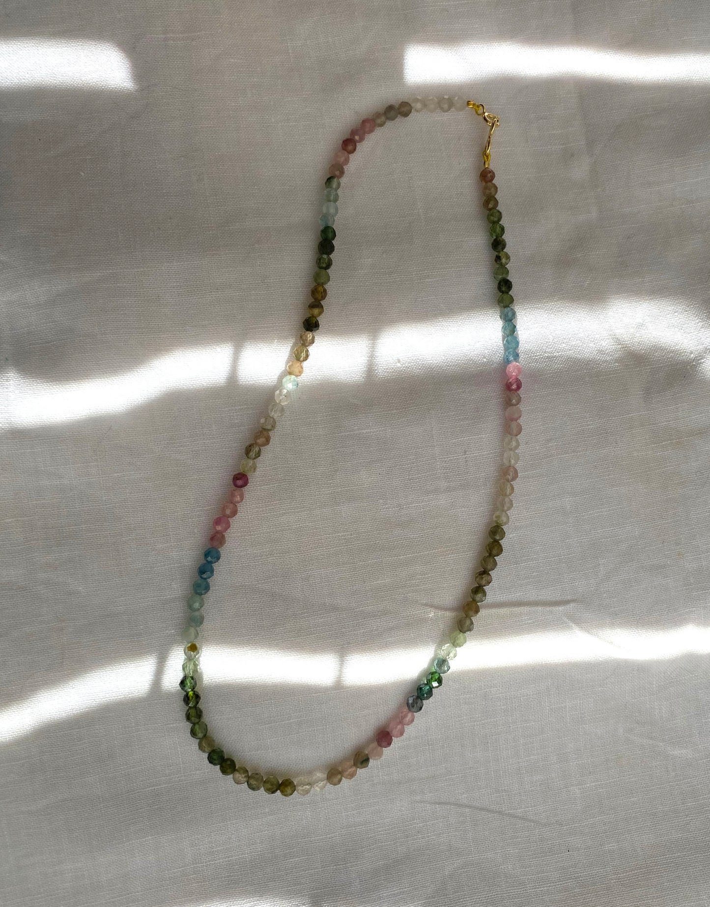 Bicolor Tourmaline Necklace