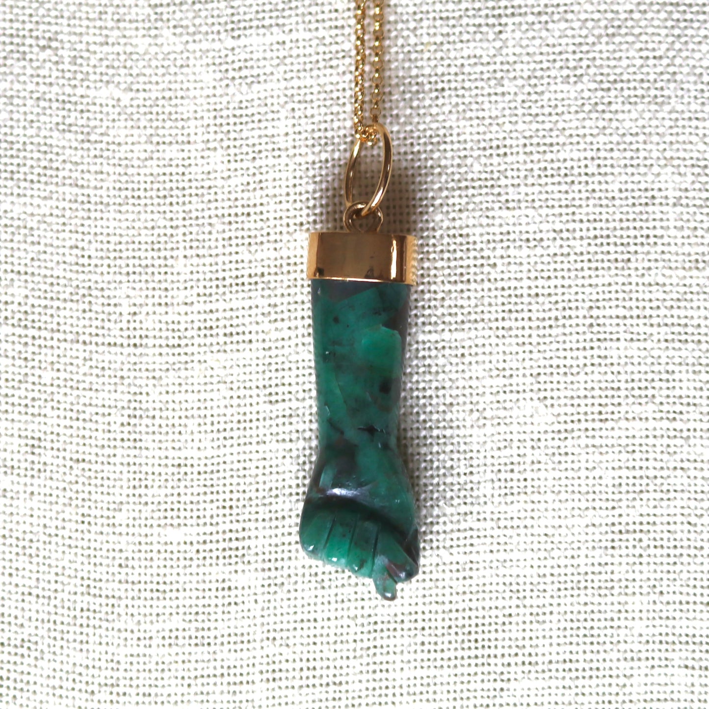 Emerald Fig Pendant