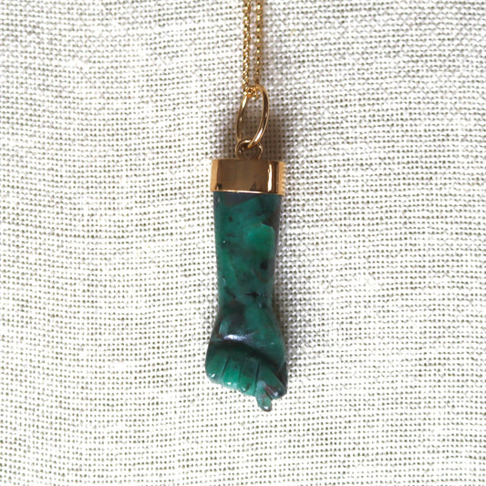 Emerald Fig Pendant