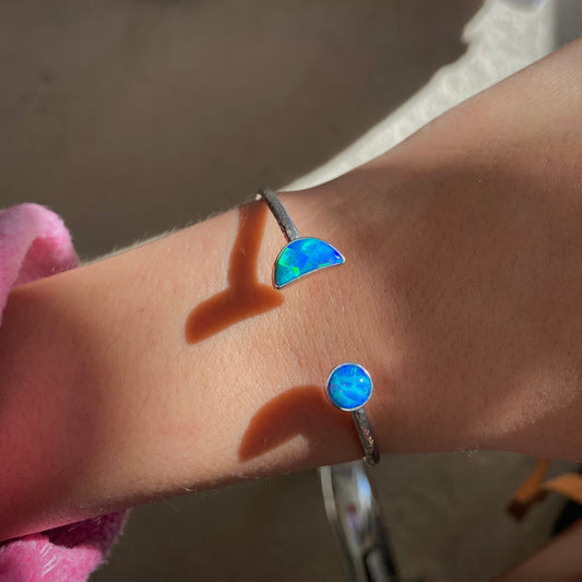 Sun and Moon Bangle