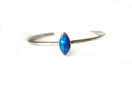 Doublet Opal Marquise Bangle