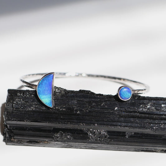 Sun and Moon Bangle